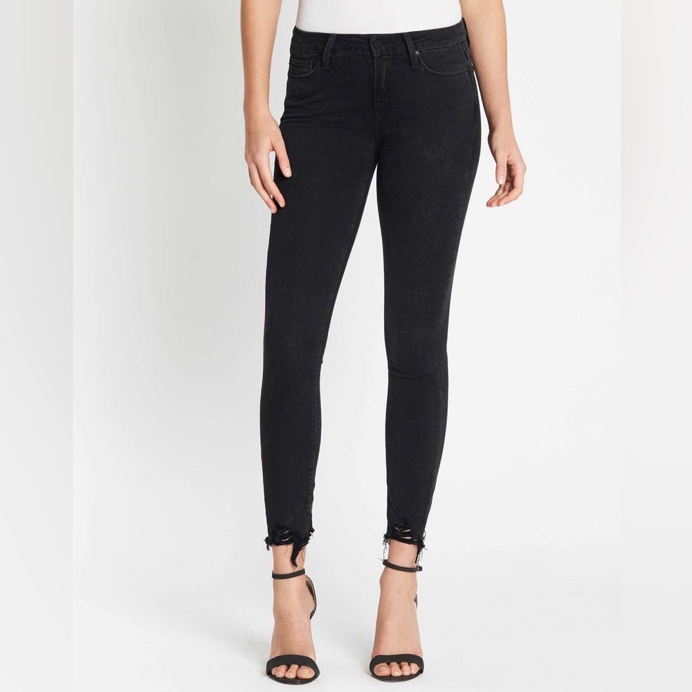 Paige verdugo ankle skinny jeans distressed